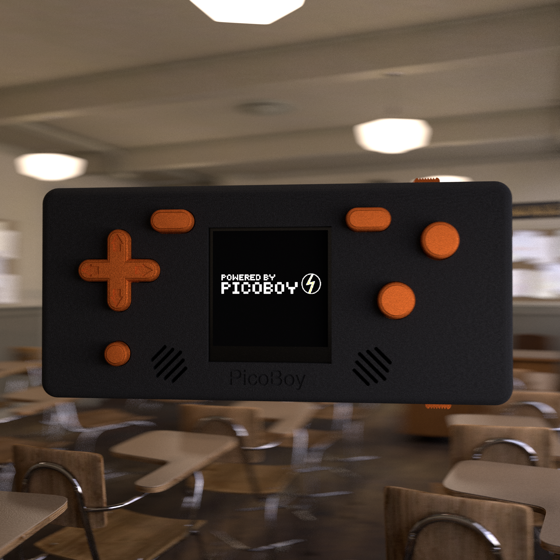 Students using PicoBoy in class